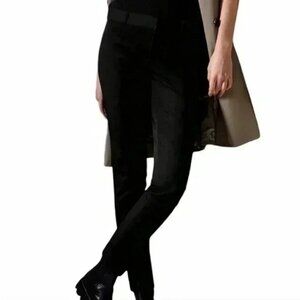 Banana Republic Pants Women 12 High Waisted Black Stretch Work Career